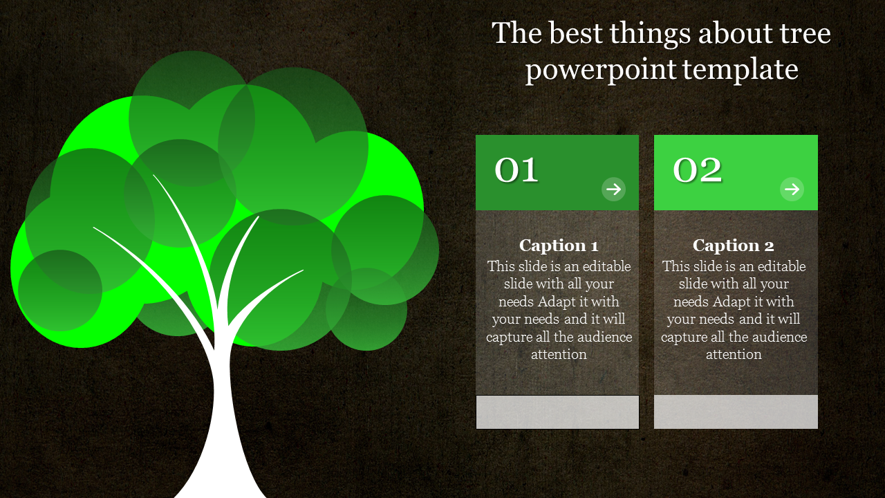 Free - Affordable Tree PowerPoint Template PPT Presentation